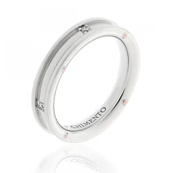 Aeternitas Ring Vitguld