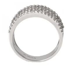 Alliansring Vitguld Diamanter
