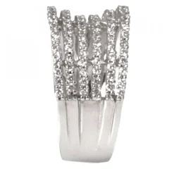 Alliansring Vitguld Diamanter