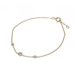 Armband Diamanter Guld