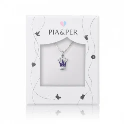 Barnhalsband Lila Krona Pia & Per
