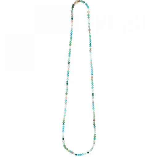 Bead Collier Mix Turkos 80 cm