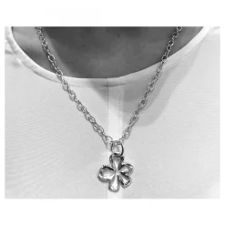 Blomma Hänge Silver/Rödguld