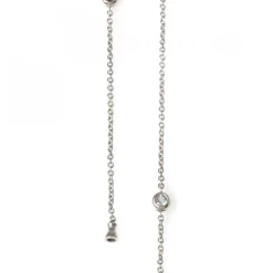 Bobbel Collier Vitguld