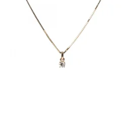 Briljanthänge Rödguld 0,14ct Carl Hoff