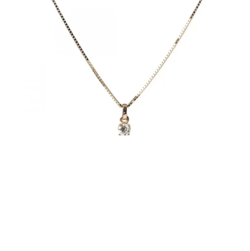 Briljanthänge Rödguld 0,14ct Carl Hoff