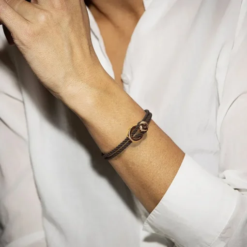 Changes Petite Bracelet Silke Brown Gold