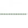 Daisy Armband Silver Grön Emalj