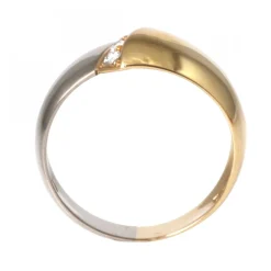 Diamantring Tvåfärgad