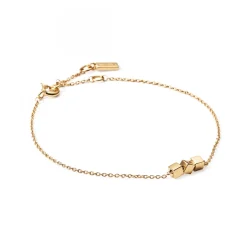 Dice Bracelet Gold