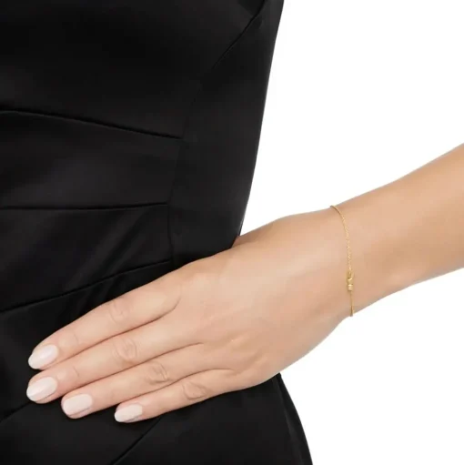 Dice Bracelet Gold