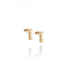 Dice Twice Ear Gold