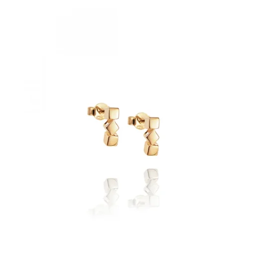 Dice Twice Ear Gold