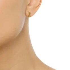 Dice Twice Ear Gold