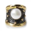 Empire Gold Pearl Ring