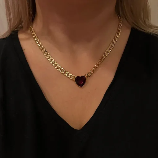 Eternal Love Vanity Necklace Gold Charlotte Bonde