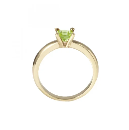 Guldring Happy Peridot Golden Lady