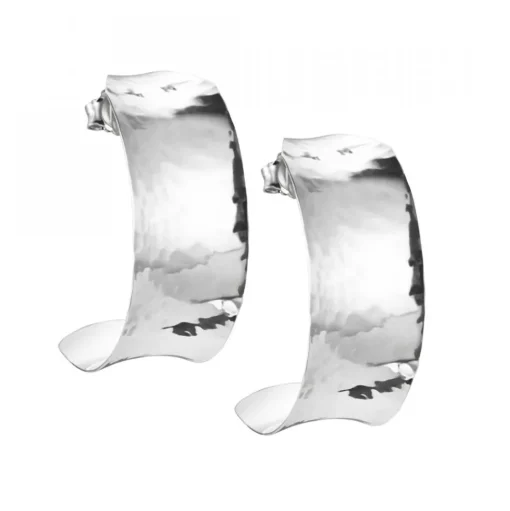 Hooked On Simone Hoops Silver