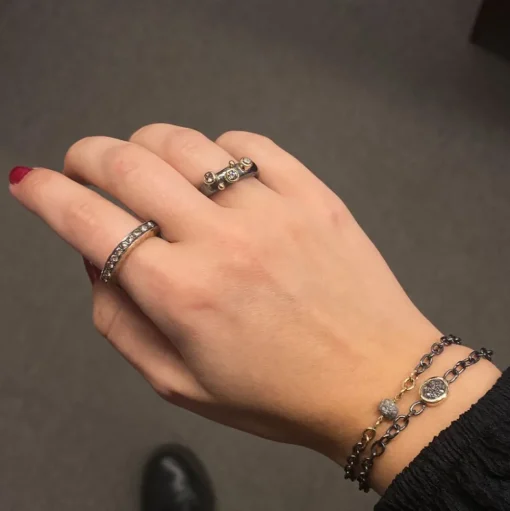 Jersey Pavé Ring