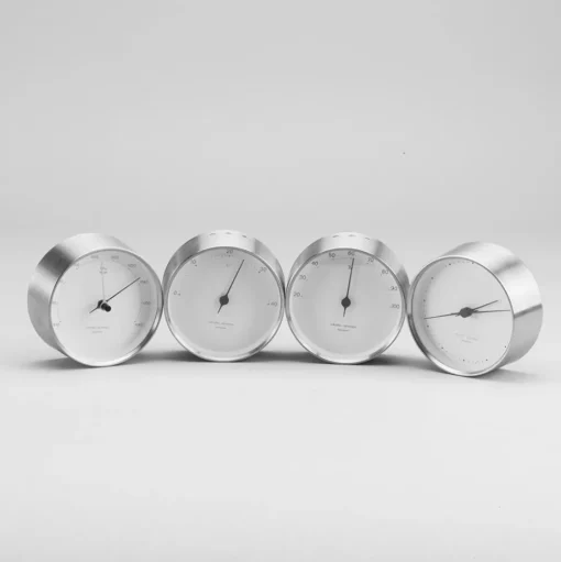 Koppel Hygrometer Vit/Stål 100 mm