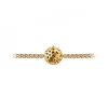 Lace Lås Guld Matt 10 mm
