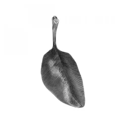 Leaves Hänge Oxiderat Silver 3 cm