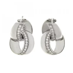 Link Infinity Örhängen 0,43 ct