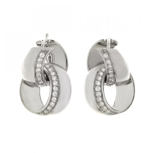 Link Infinity Örhängen 0,43 ct