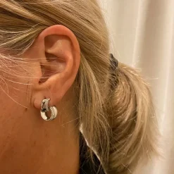 Link Infinity Örhängen 0,43 ct