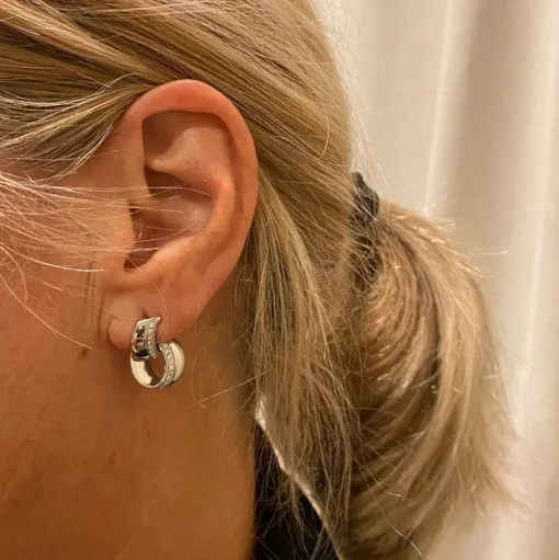 Link Infinity Örhängen 0,43 ct