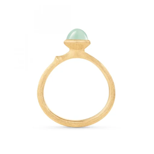 Lotus Ring 0 Akvamarin