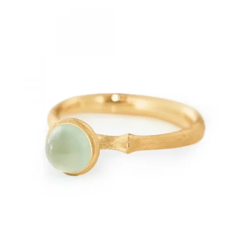 Lotus Ring 0 Akvamarin