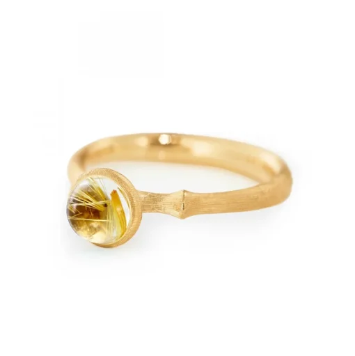 Lotus Ring 0 Rutilkvarts