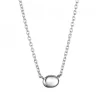 Love Bead Halsband - Silver