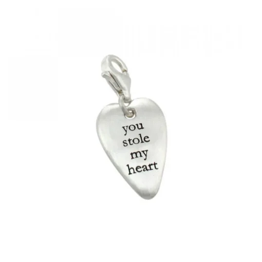 Moods Pendant You Stole My Heart Silver