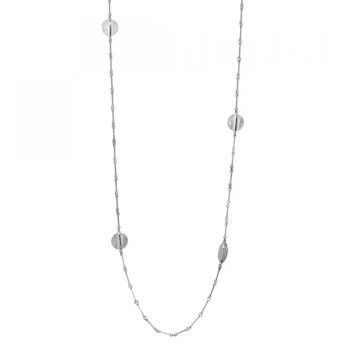 Nile Silverhalsband 106 cm