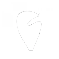 Power Plates Long Necklace 80 cm