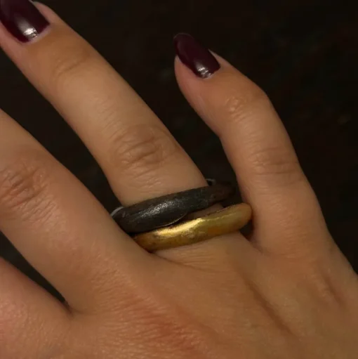 Recycled Heavy Ring Guld