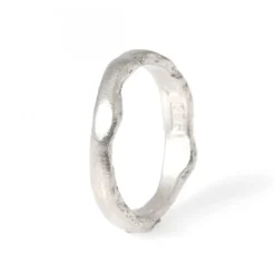 Recycled Thin Ring Silver