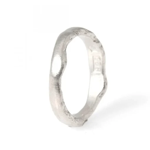 Recycled Thin Ring Silver