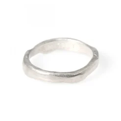 Recycled Thin Ring Silver
