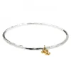 Ringo Armring Oval Silver/Guld