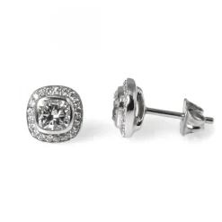 Romantic Diamantörhängen Vitguld