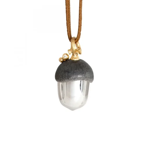 Sidensnodd Camel Silver