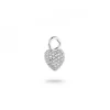 Signature Eternal Heart Mini Pendant Bergkristall Silver