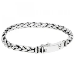 Silverarmband Flätat
