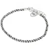Silverarmband Tvinnat 2mm