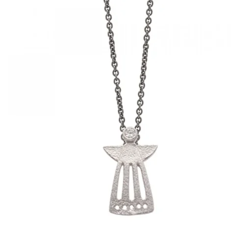 Skyddsängel Öppen Silver