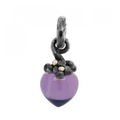 Sweet Drops Berlock Silver Ametist Diamanter