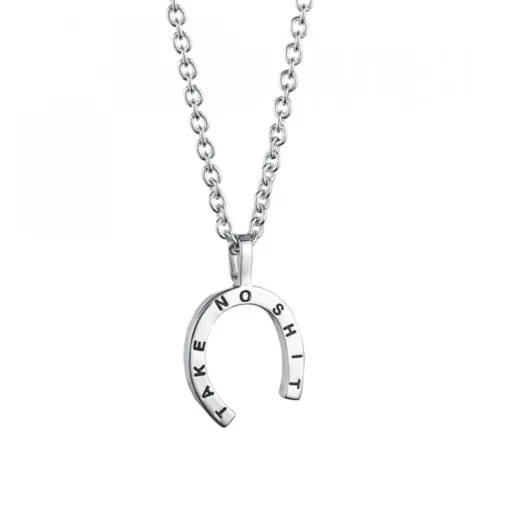 Take No Shit Pendant - Large